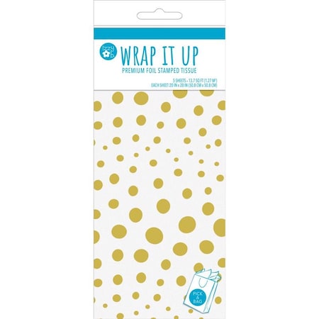 Paper Images Paper Images Izzy Ob Gold Tissue Paper TISHS5-1